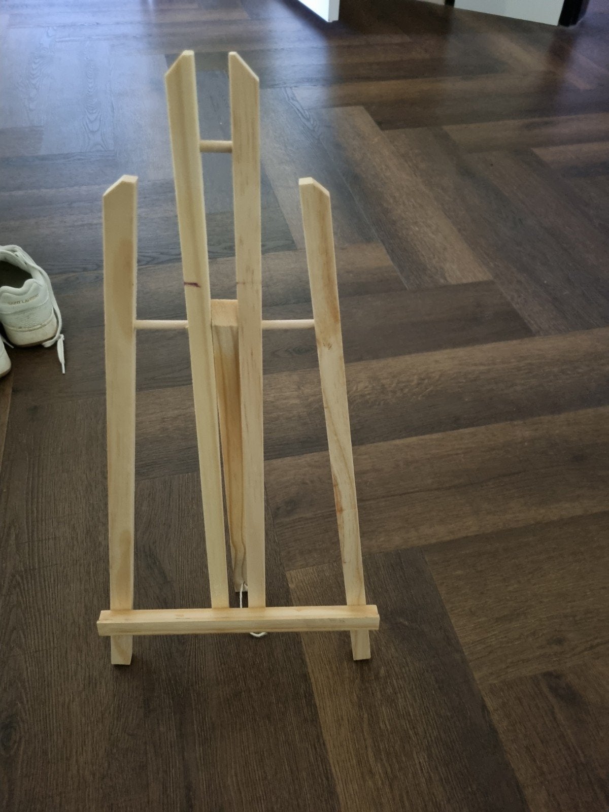 Houten schildersezel - Klein model 5x, Ophalen, Gebruikt, Ezel