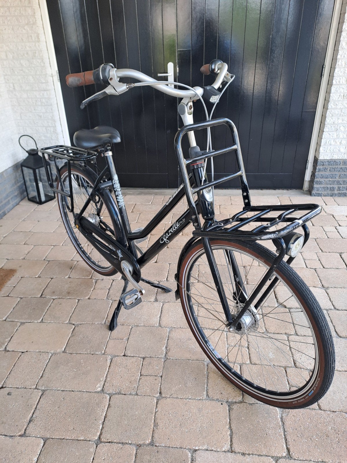 Nette dames transportfiets gazelle miss Grace banden nieuw, Gebruikt, Velgrem, Versnellingen, Gazelle