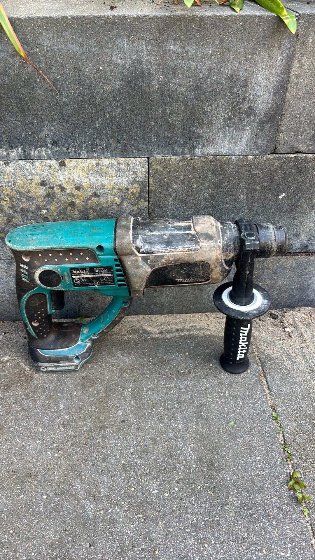 Makita 18v combihamer DHR202, Ophalen, Gebruikt, Boor- en/of Breekhamer, Klopboormechanisme