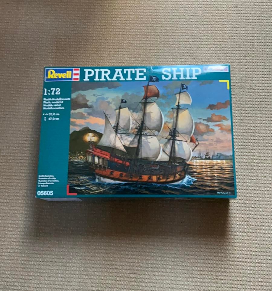 Revell pirate ship, Ophalen, Nieuw, 1:50 tot 1:200, Revell