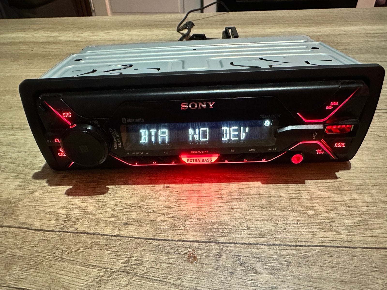 Sony DSX-A410BT Autoradio met Bluetooth en USB, Ophalen, Zo goed als nieuw
