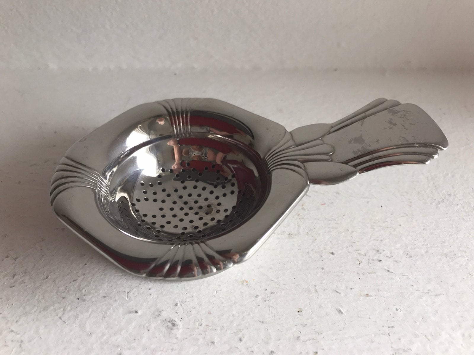 Theezeefje Gero Zilmeta, Antiek en Kunst, Antiek | Goud en Zilver, Ophalen of Verzenden