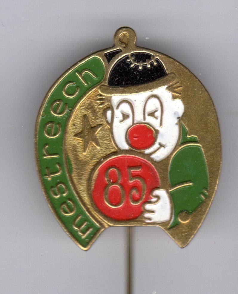 Speldje VASTELAOVEND MESTREECH 1985 CARNAVAL MAASTRICHT (A2), Verzamelen, Ophalen of Verzenden, Gebruikt, Overige onderwerpen