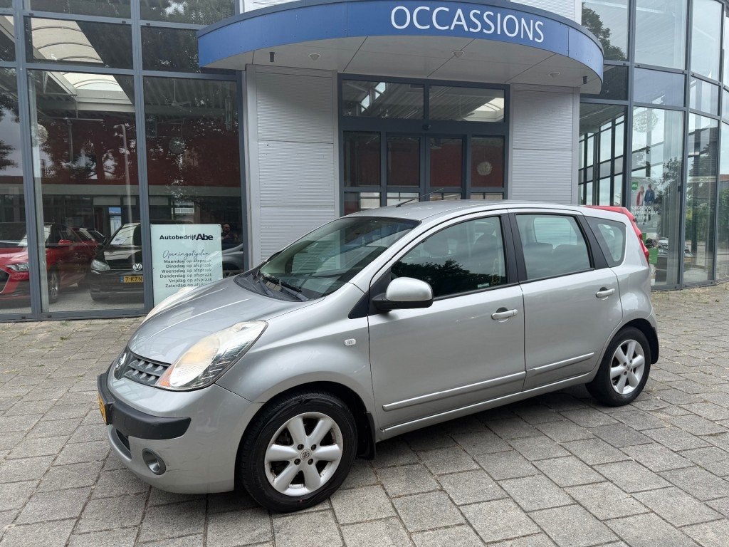 Nissan NOTE 1.6 FIRST NOTE-LMV-ECC-PDC-NIEUWE APK!!, Auto's, Voorwielaandrijving, 15 km/l, Gebruikt, 4 cilinders
