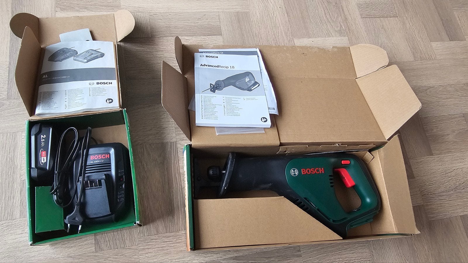 Bosch AdvancedRecip 18 Accu Reciprozaag - Zo goed als nieuw, Ophalen, 70 mm of meer, Zo goed als nieuw, Reciprozaag