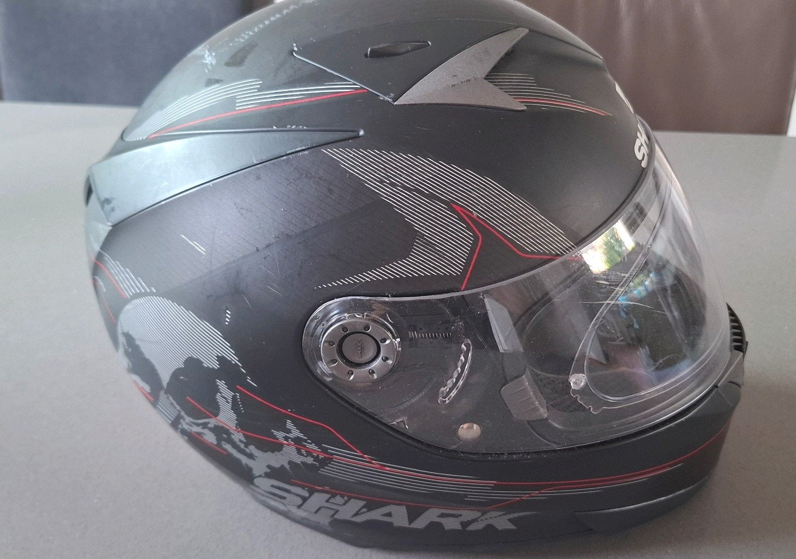 shark S 700 naka motorhelm scooter, Ophalen of Verzenden, Tweedehands, Integraalhelm, Shark