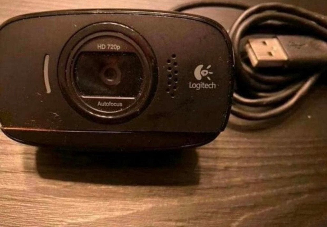 Logitech HD 720p Webcam met Autofocus, Computers en Software, Gebruikt, Ophalen of Verzenden, Windows, Microfoon