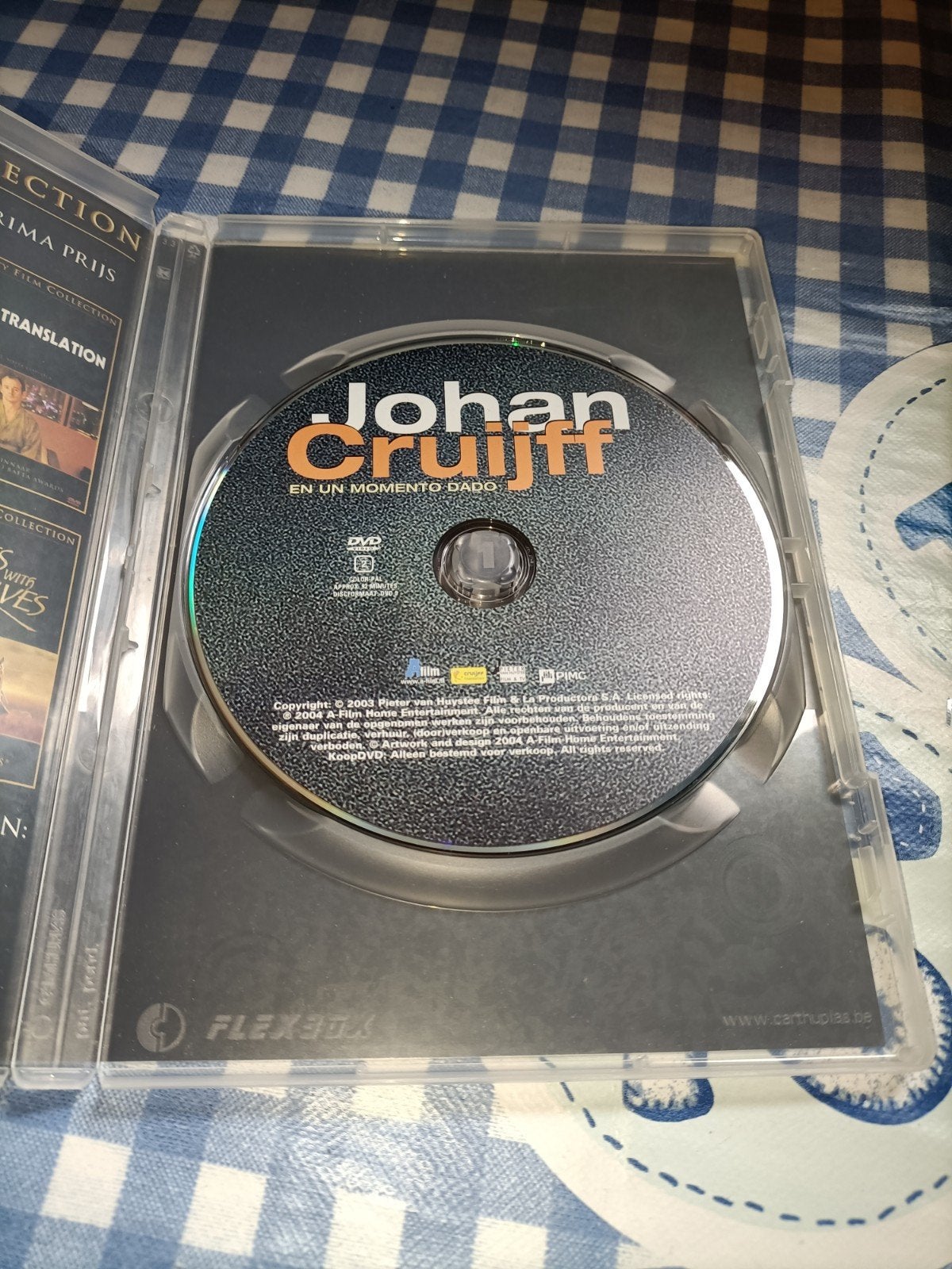 Dvd Johan Cruijff - 'en un moments dado', Alle leeftijden, Ophalen of Verzenden, Zo goed als nieuw, Cursus of Instructie