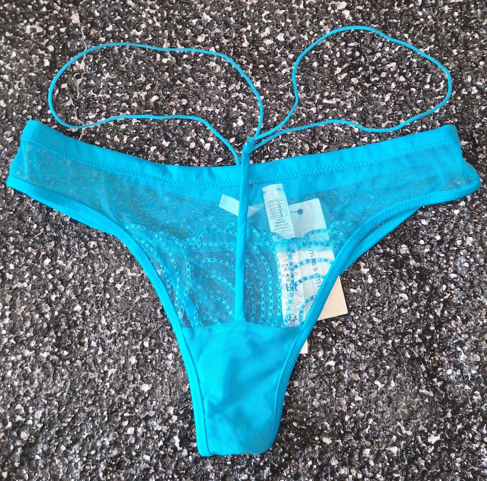 Sexy nieuwe blauwe slip van Intimissimi M t/m L, Kleding | Dames, Ondergoed en Lingerie, Verzenden, Blauw, Slip