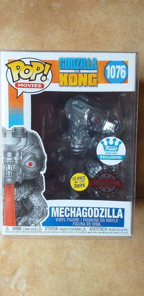 Godzilla funko shop europe exclusive mechazilla glow pop, Ophalen of Verzenden, Nieuw