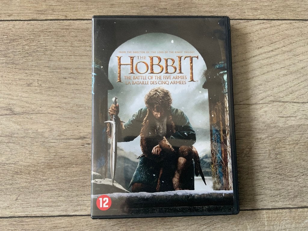 DVD - Hobbit Battle of the Five Armies, Vanaf 12 jaar, Ophalen of Verzenden, Zo goed als nieuw