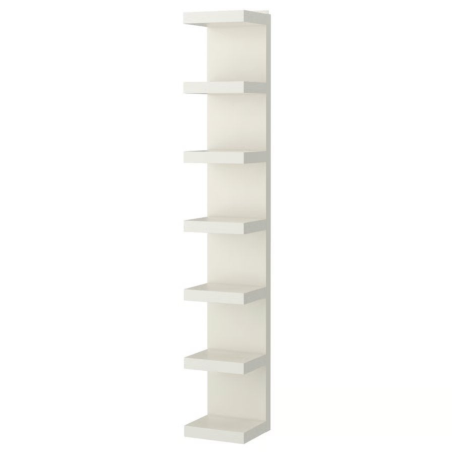 2 Lack wandrek kasten ikea wit, Ophalen, Met plank(en), Minder dan 50 cm, Zo goed als nieuw