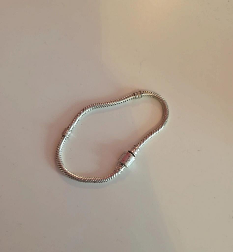 Pandora armband maat 16, Ophalen of Verzenden, Dame, Zilver, Zilver