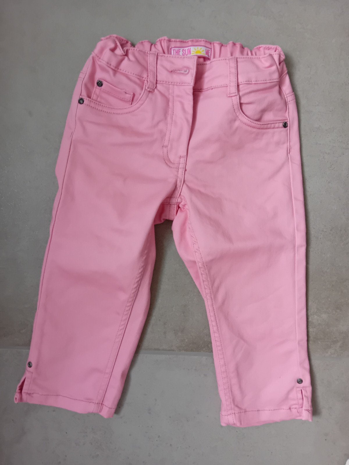 Capri broek maat 134 roze NIEUW!, Broek, Meisje, Nieuw, Pocopiano