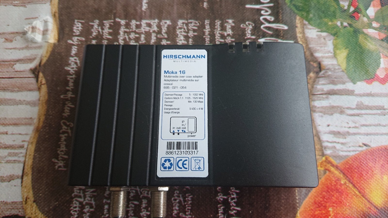 Hirschmann Moka 16 converter, Ophalen of Verzenden, Zo goed als nieuw