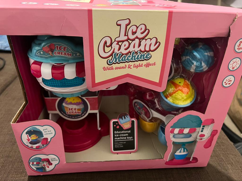 Ice cream machine, Kinderen en Baby's, Ophalen of Verzenden, Nieuw, Met licht