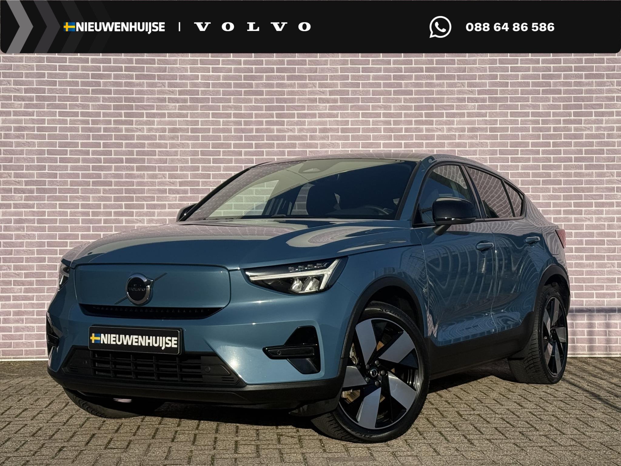 Volvo C40 Single Motor Extended Range Plus 82 kWh | SOH:96%, Blauw, Volvo Nederland B.V., Elektrisch, Contact.vcnl@volvocars.com