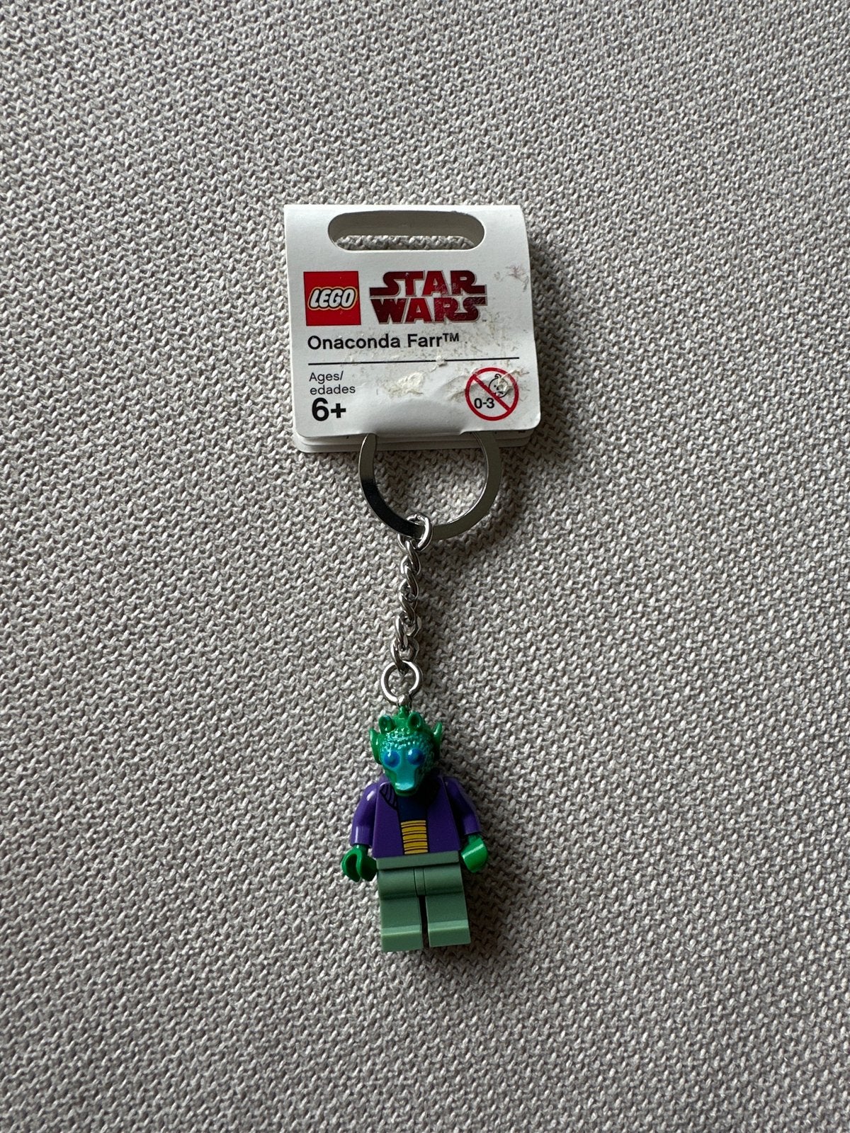 LEGO Star Wars Onaconda Farr Sleutelhanger (nieuw), Ophalen of Verzenden, Nieuw