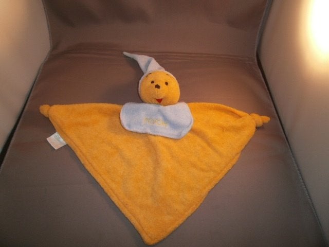beer Winny the pooh doek geel/blauw van Disney badstof, Disney, Disney, Geel, Overige typen