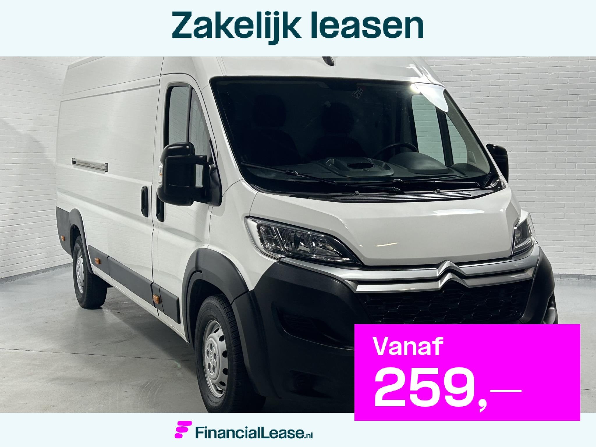 Citroen Jumper 2.2 BlueHDi 165 pk L4H2 Navi, Camera Airco, C, Voorwielaandrijving, Stof, Gebruikt, 4 cilinders