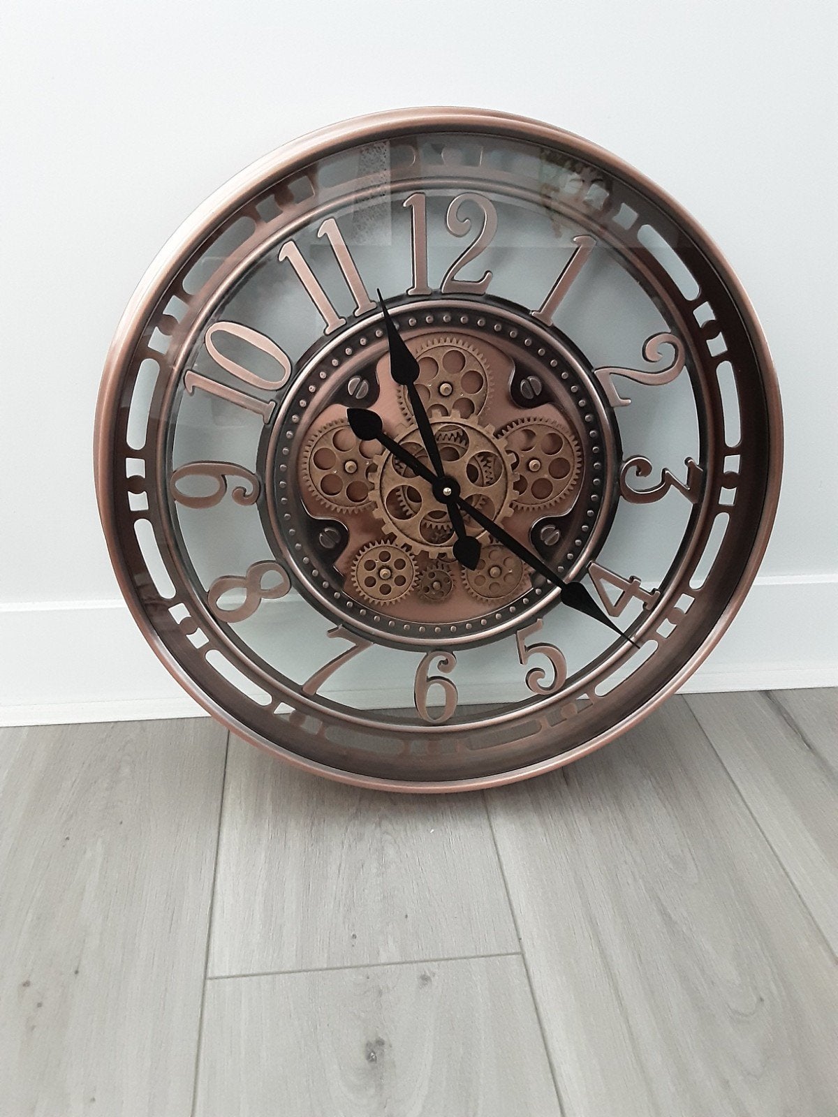 Mooie wandklok, Huis en Inrichting, Woonaccessoires | Klokken, Ophalen, Zo goed als nieuw, Wandklok