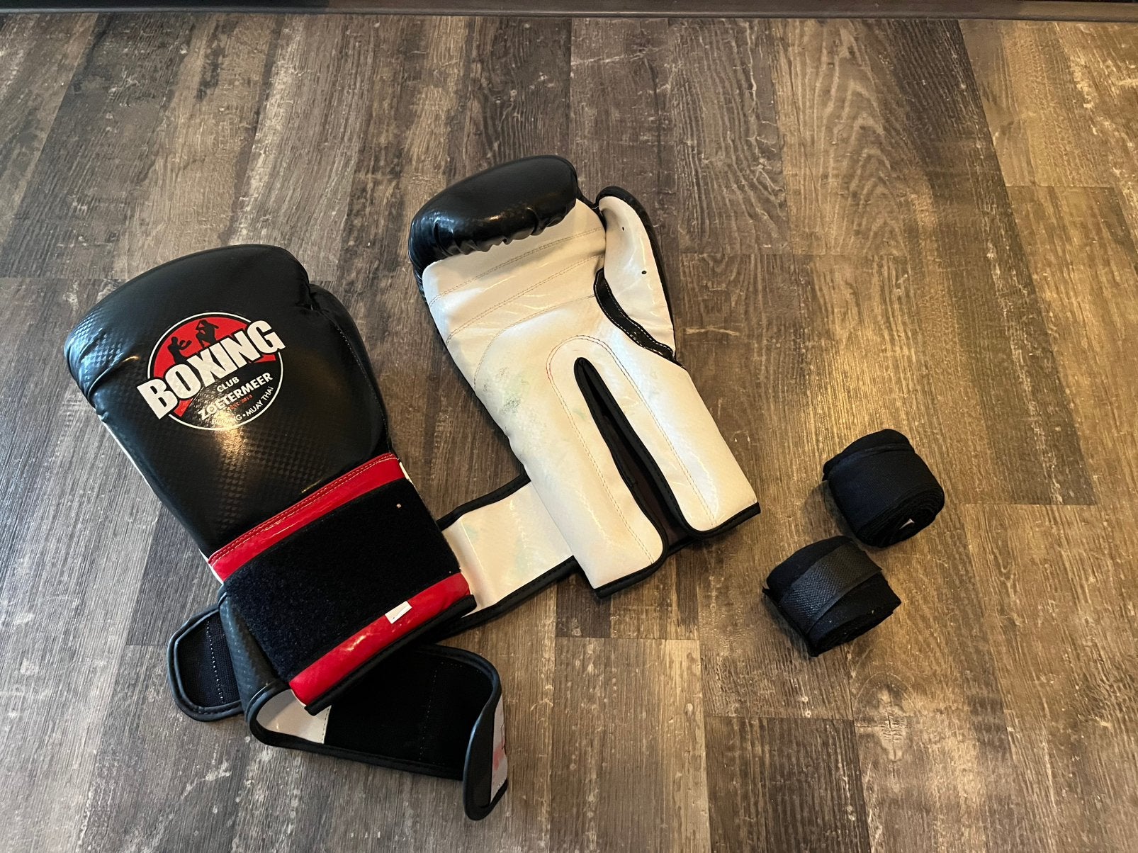 Boxhabdschoenen, Sport en Fitness, Vechtsporten en Zelfverdediging, Ophalen of Verzenden, Gebruikt, Overige