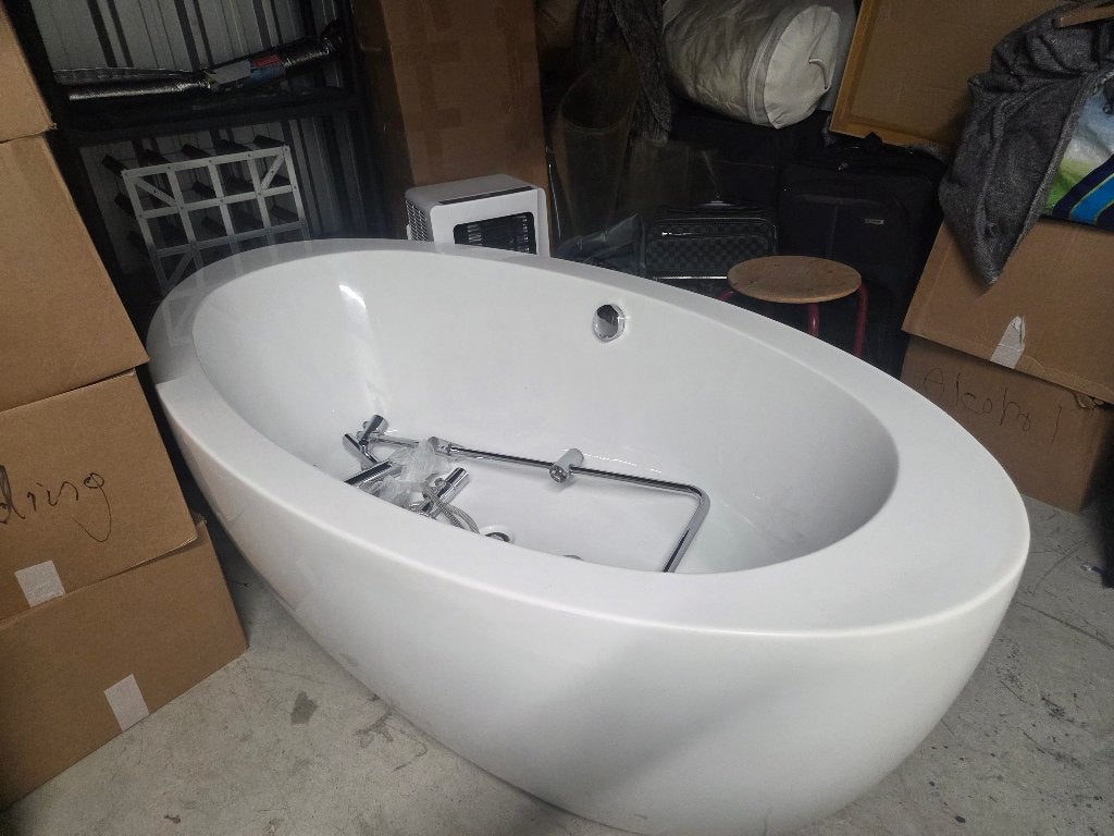 Bad, Ophalen, Zo goed als nieuw, Met douche