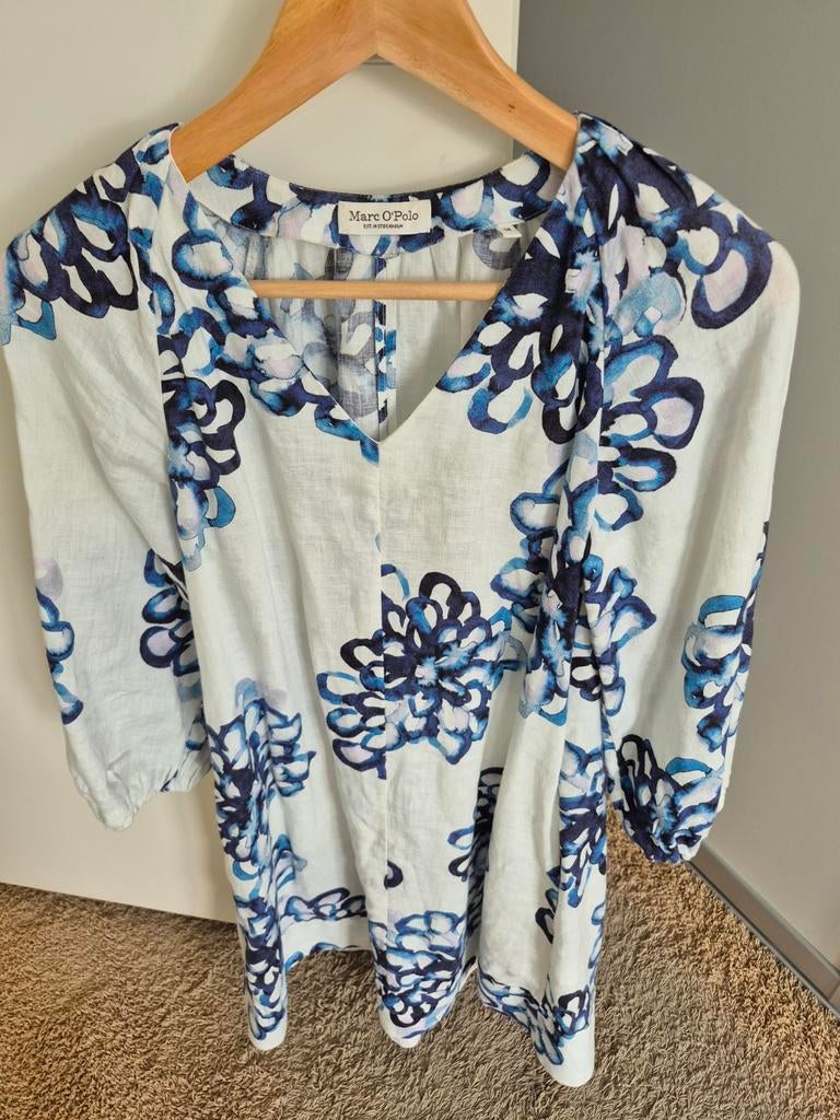 Zomerjurk Marco Polo. Maat 34., Kleding | Dames, Ophalen of Verzenden, Zo goed als nieuw, Maat 34 (XS) of kleiner, Blauw