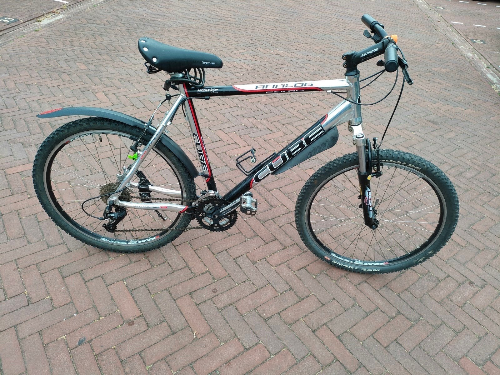 Cube mountainbike 26 inch met 27 speed en ATB, Heren, Zo goed als nieuw, 53 tot 57 cm, Ophalen