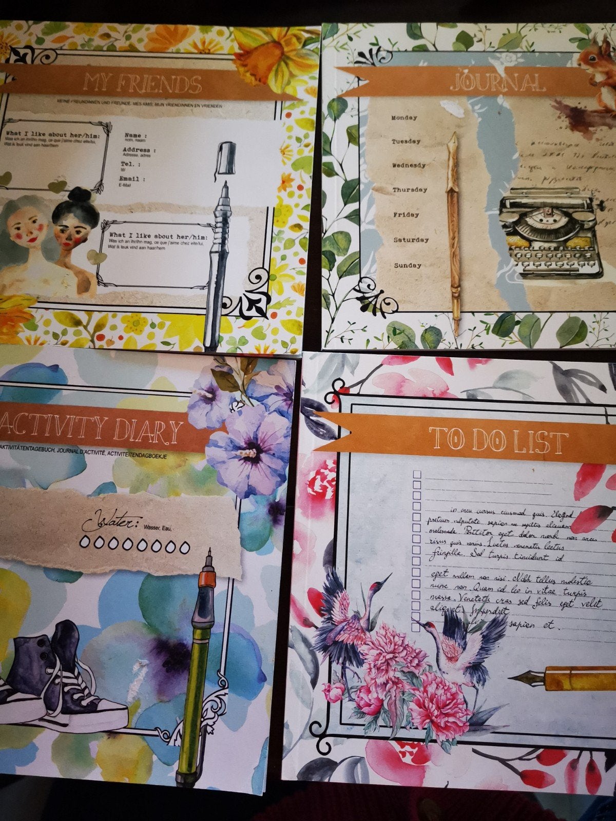 5 Daphne Diary to do, invul, noteboekjes, Ophalen of Verzenden