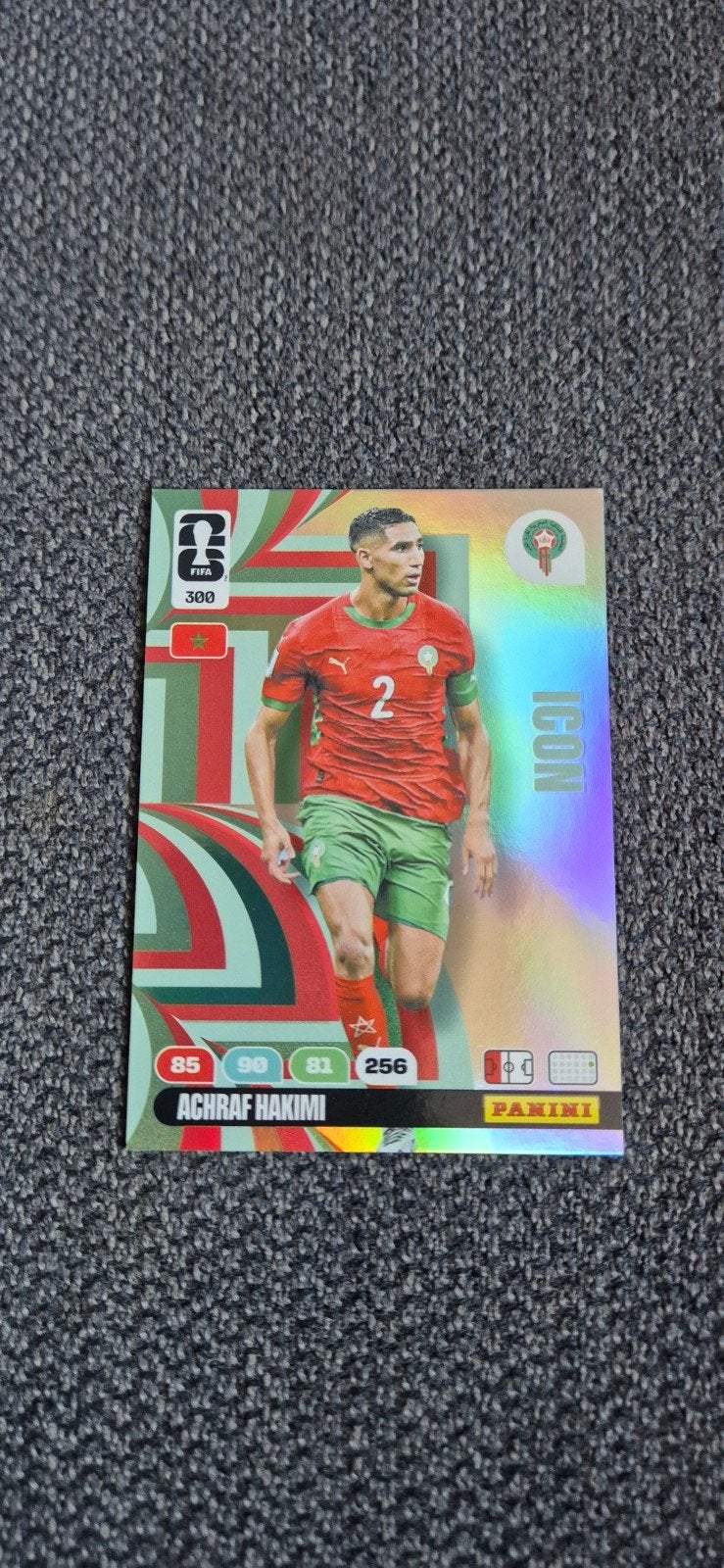 Achraf hakimi nr. 300, Verzenden, Nieuw, Losse kaart, Foil