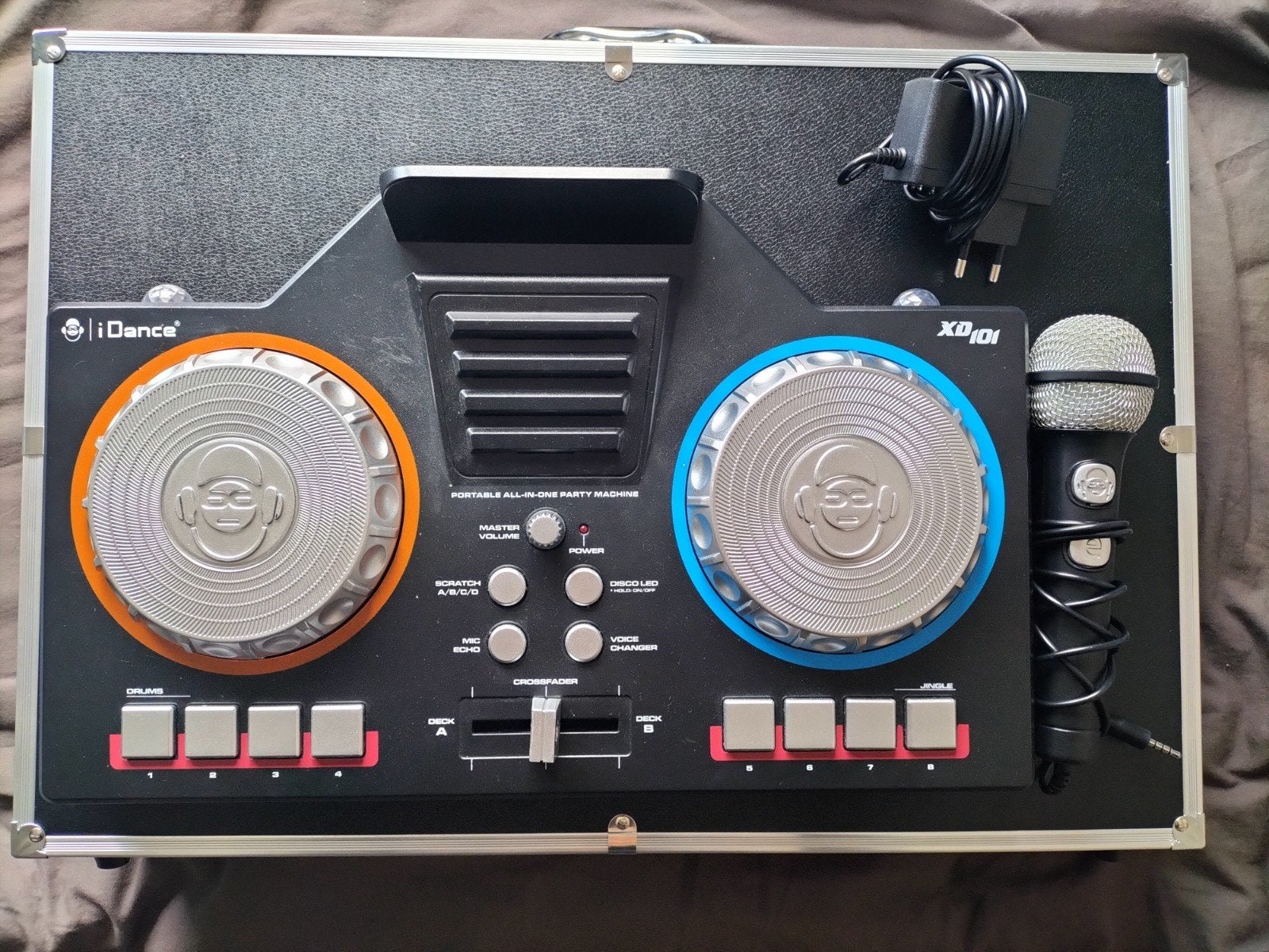 iDance XD101 Karaoke DJ Party Machine - Zo goed als nieuw, Audio, Tv en Foto, Ophalen of Verzenden, Zo goed als nieuw, Complete set