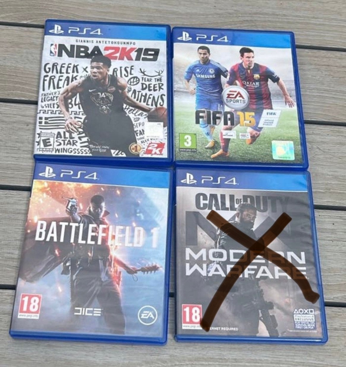 3 PS4 games z.g.a.n.), Met games, Ophalen of Verzenden, Zo goed als nieuw, Met 1 controller