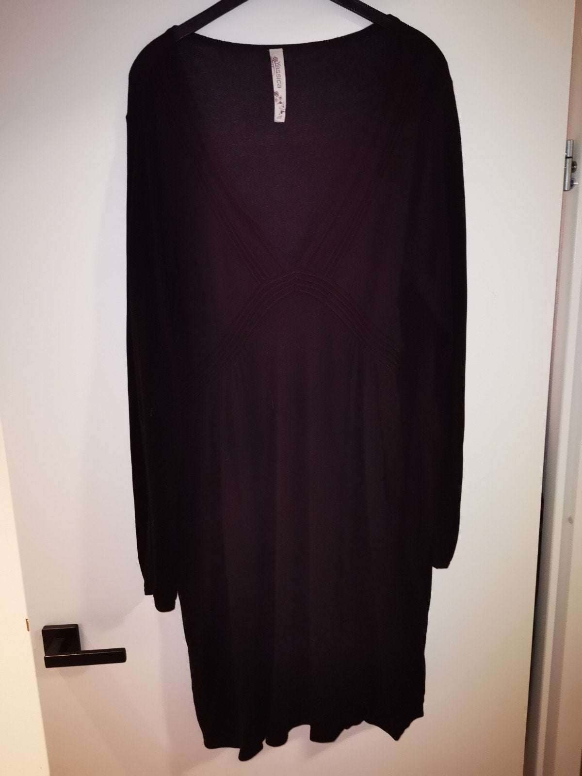 zwart jurkje Jessica 48/50, Kleding | Dames, Ophalen of Verzenden, Zo goed als nieuw, Zwart, Jurk