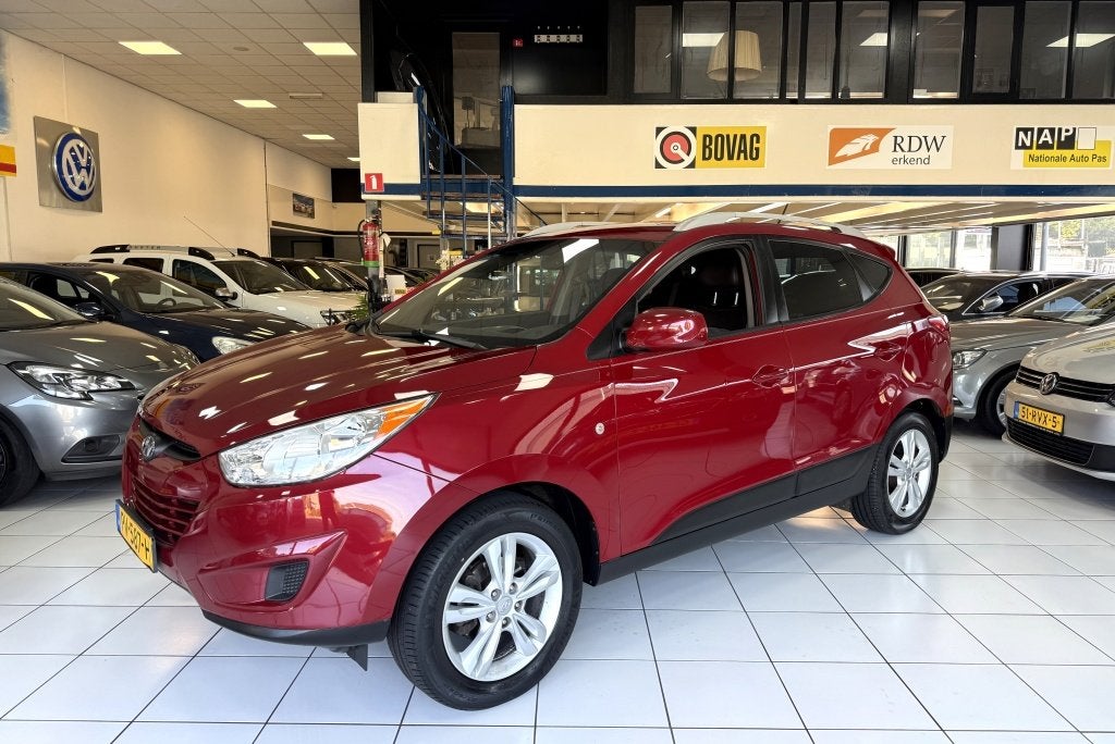 Hyundai TUCSON Bovag Garantie Automaat, Auto's, Automaat, Euro 5, 4 cilinders, Leder en Stof