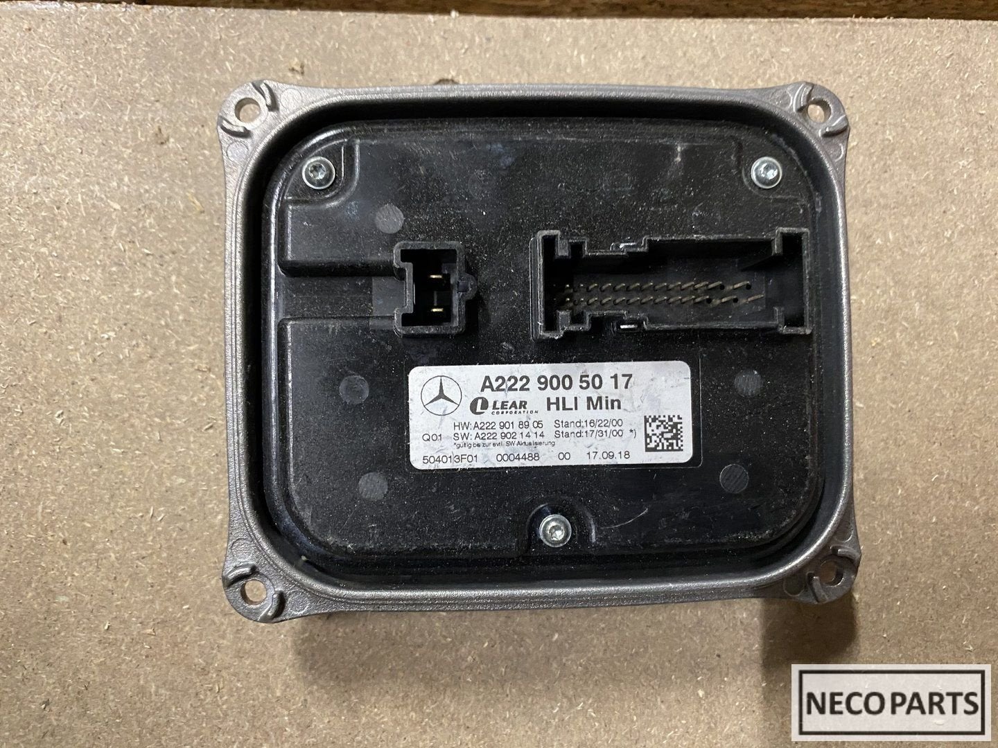 W222 W205 W213 W238 MODULE BALLAST A2229005017, -, -, -