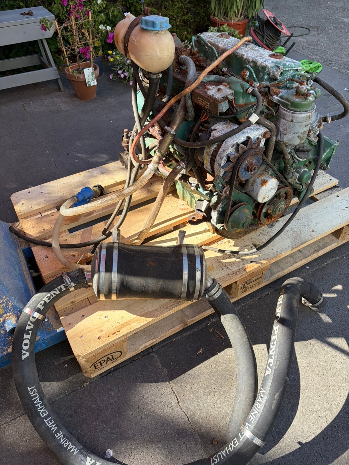 Volvo penta inboard diesel 28 pk, Gebruikt, Binnenboordmotor, Diesel, Ophalen of Verzenden