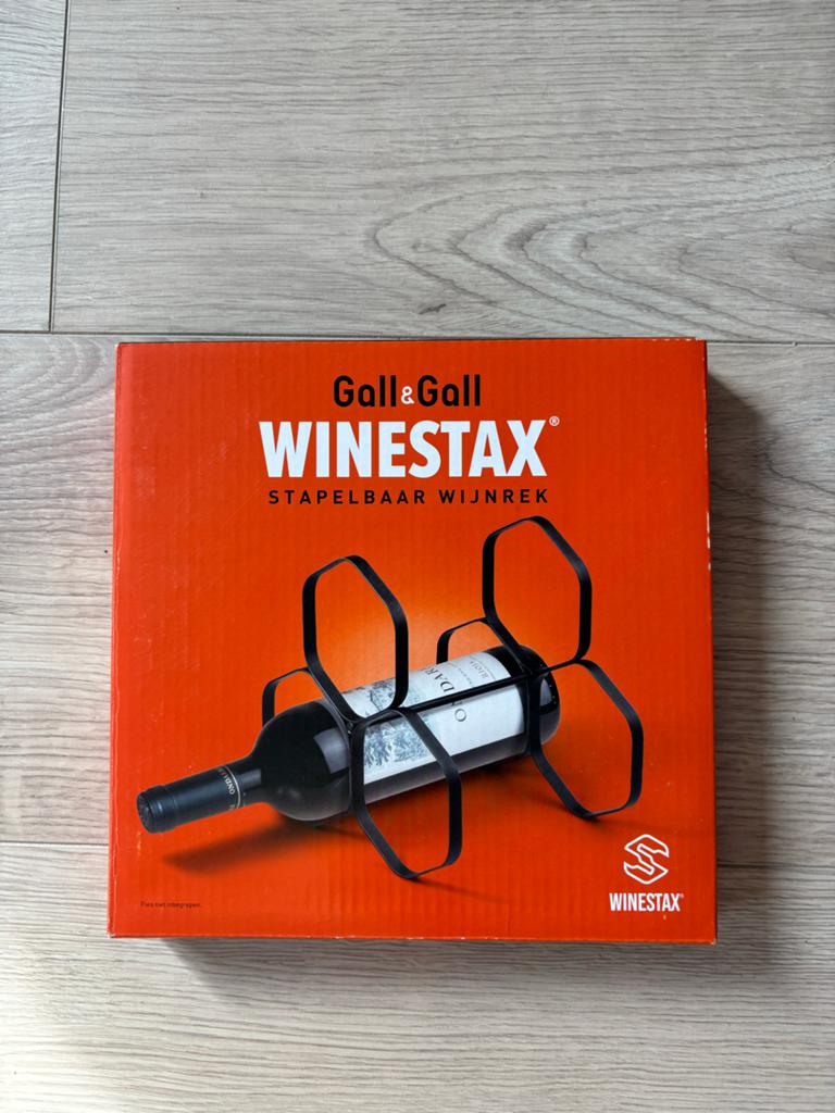 Winestax Gall & Gall Wijnrek - Stapelbaar, Nieuw, Ophalen of Verzenden, Minder dan 5 flessen, Metaal