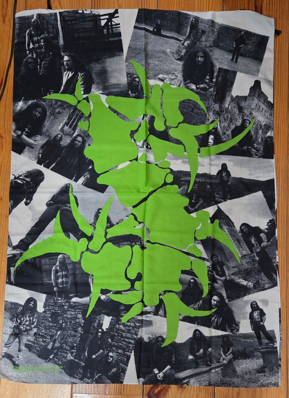 Sepultura banner original nineties edition., Ophalen of Verzenden, Zo goed als nieuw