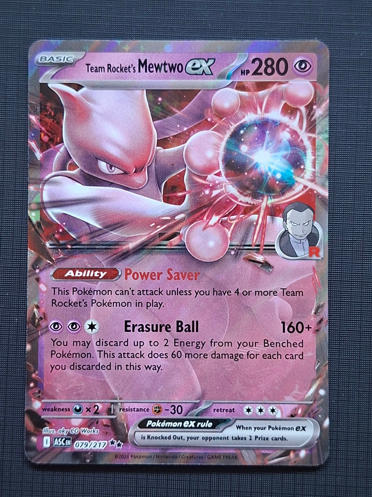 Team Rocket's Mewtwo EX 079, Ophalen of Verzenden