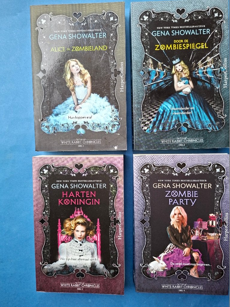 The White Rabbit chronicles 1 t/m 4 *Gena Showalter (taalNL), Verzenden, Zo goed als nieuw