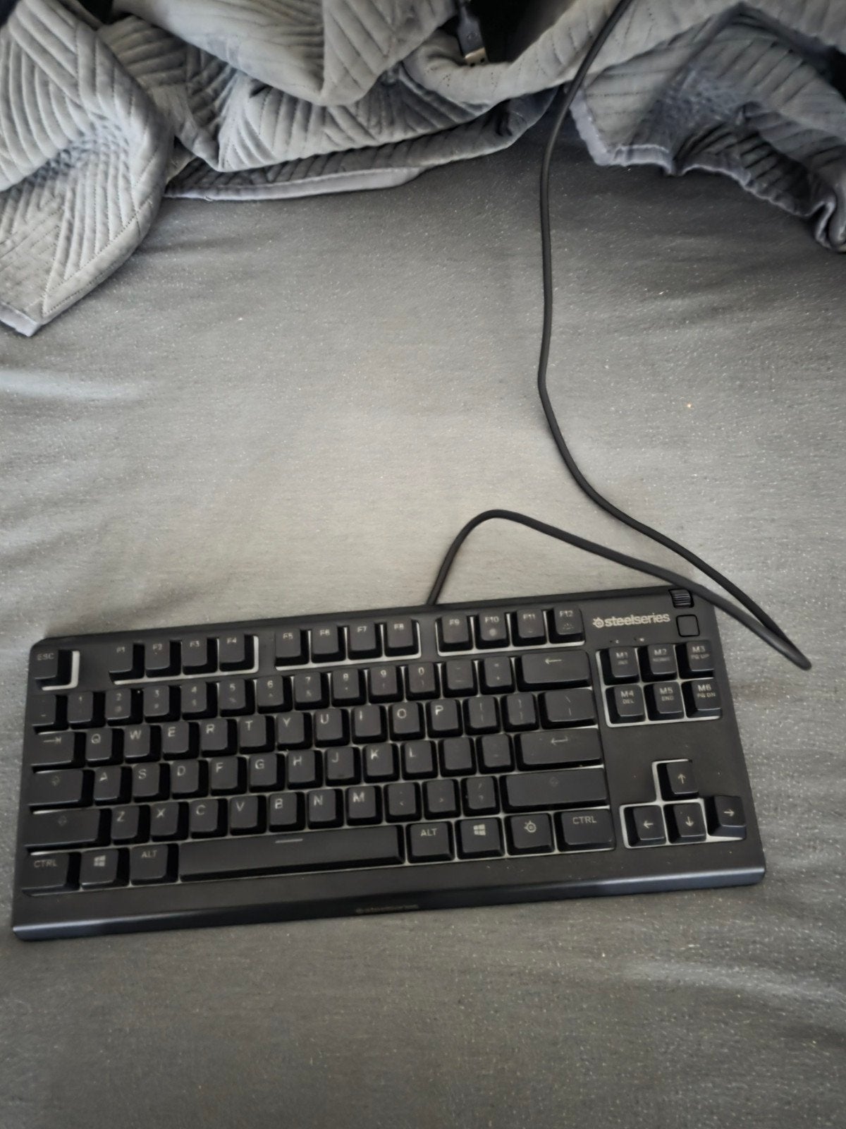 SteelSeries Apex 3 TKL Gaming Toetsenbord, Computers en Software, Toetsenborden, Verlichte toetsen, Ophalen of Verzenden, Qwerty