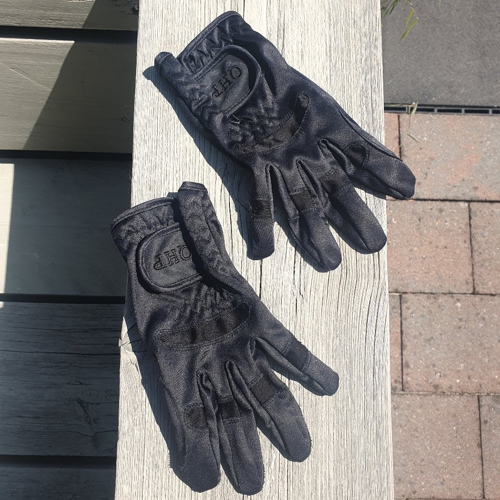 Paardrijden handschoentjes QHP maat M, Gebruikt, Kinderen, Dressuur, Overige typen