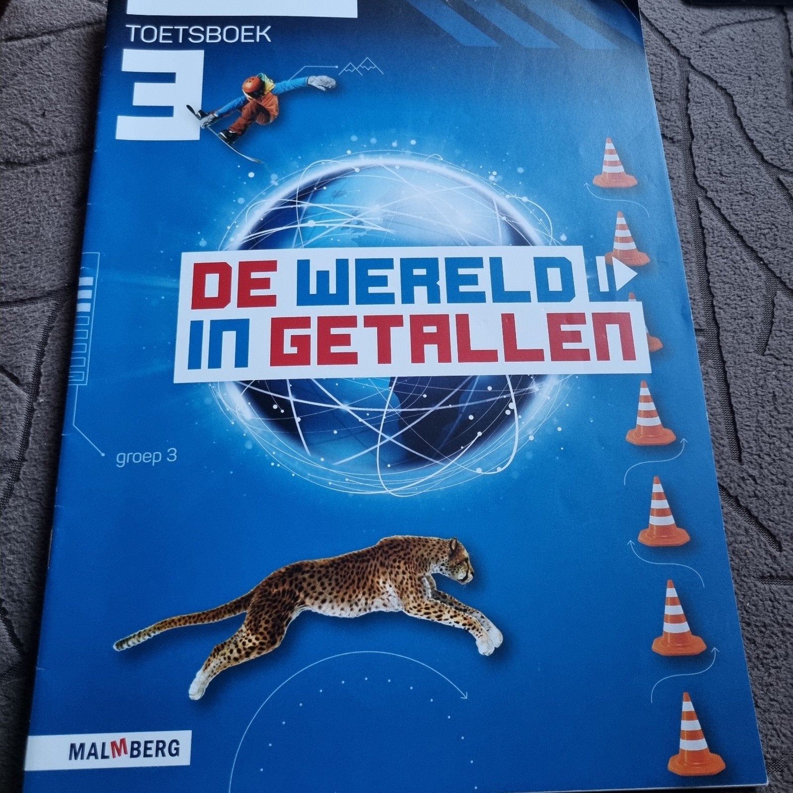 Groep 3 rekenen de wereld in getallen toetsboek malmberg, Ophalen of Verzenden, Non-fictie
