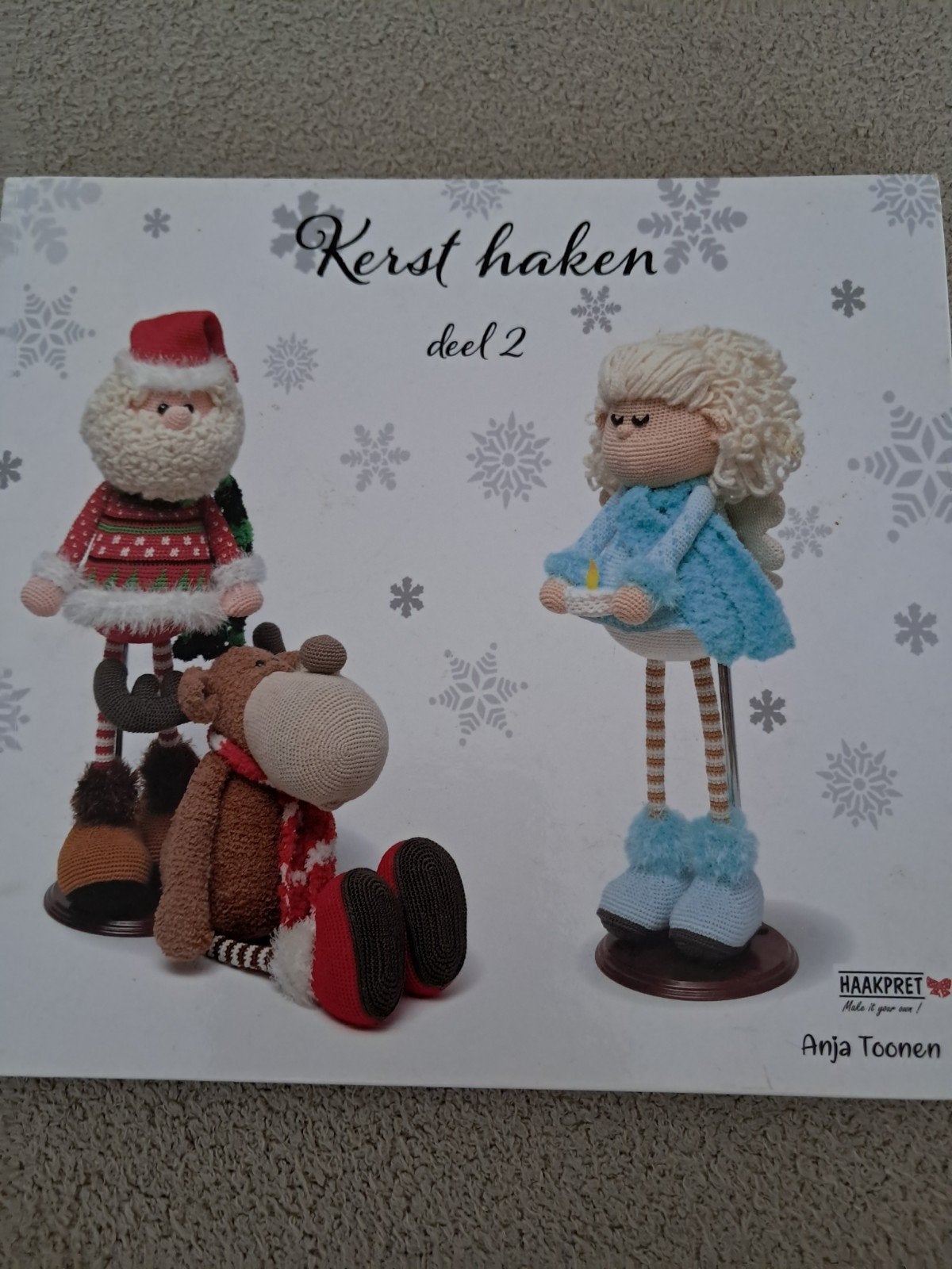 Haken kerst, Hobby en Vrije tijd, Ophalen of Verzenden, Haken, Patroon of Boek