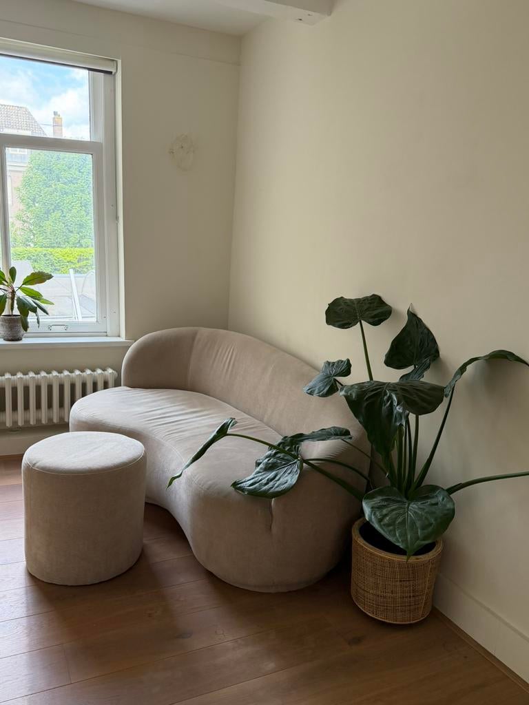 Sofa company Rose bank en peof No.7, Huis en Inrichting, Banken | Sofa's en Chaises Longues, Ophalen, Zo goed als nieuw, 75 tot 100 cm