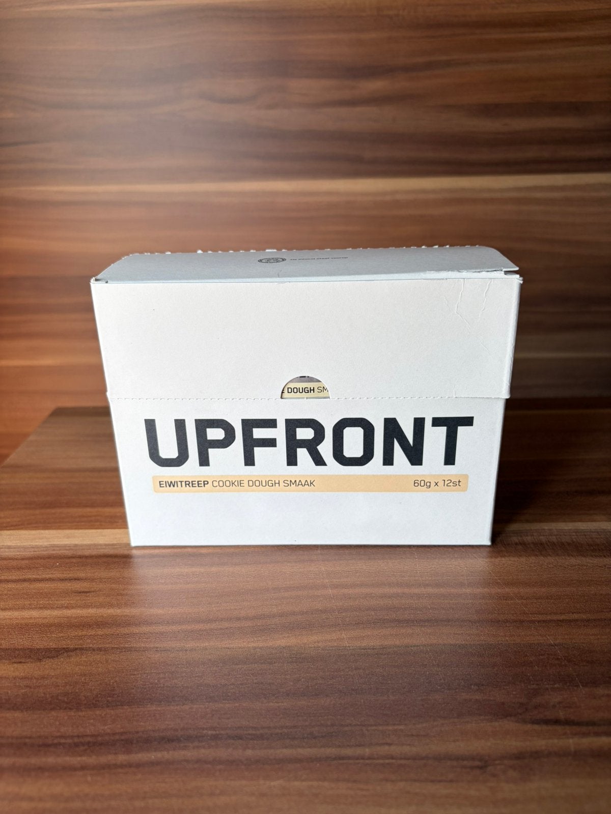 Upfront Eiwitreep Cookie Dough Doosje (12 stuks), Ophalen, Nieuw, Overige typen
