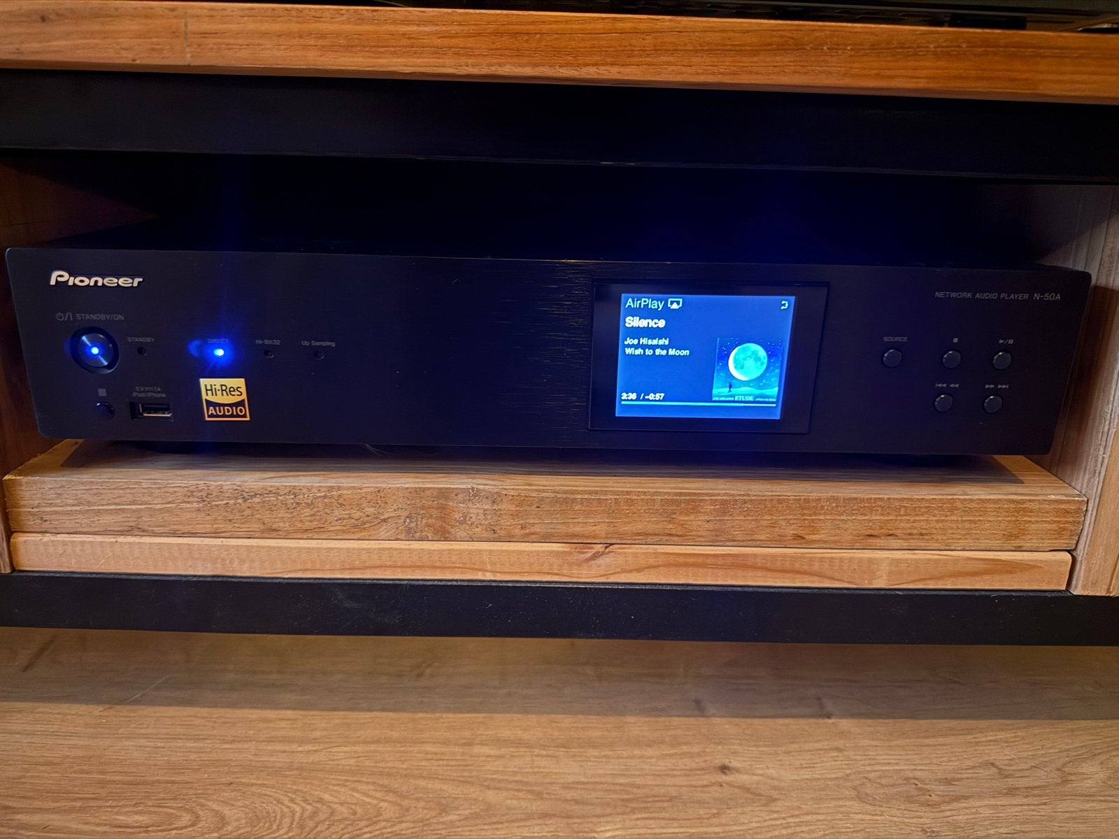 Pioneer N-50A Netwerk Audio Speler - High-Res Audio, Ophalen of Verzenden, Zo goed als nieuw