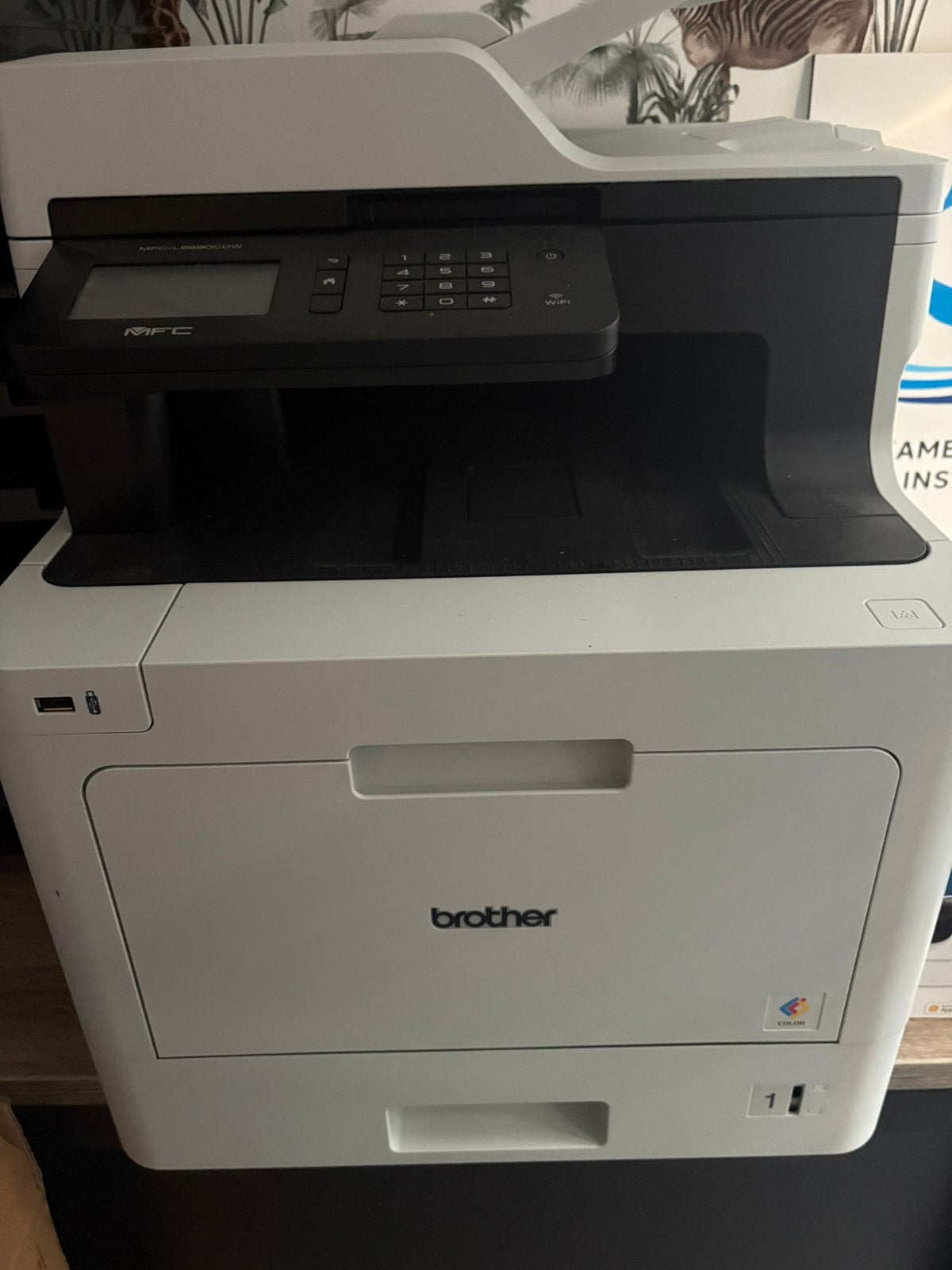 Brother MFC-L2710DW All-in-one Laserprinter, Computers en Software, Printers, Ophalen, Faxen, All-in-one, Zo goed als nieuw