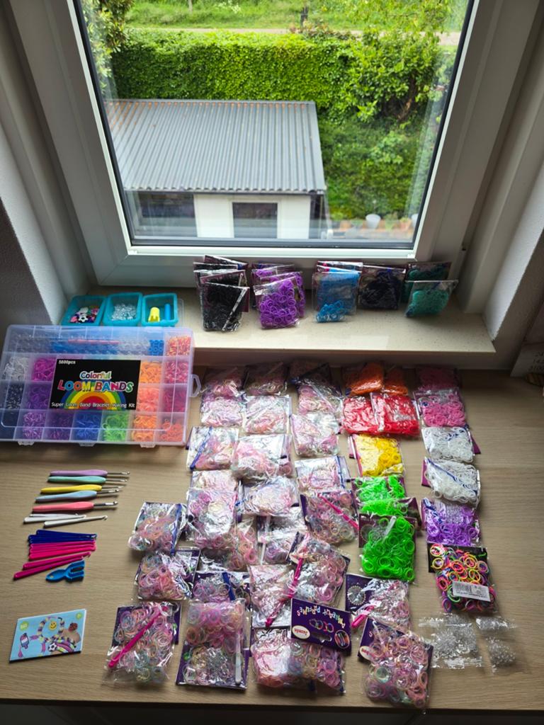 Grote Loom Bands Set - Compleet met Accessoires, Ophalen of Verzenden, Zo goed als nieuw, Overige typen